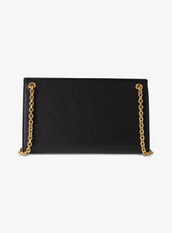 Amberley clutch leder zwart | DELSCHER. Fashion