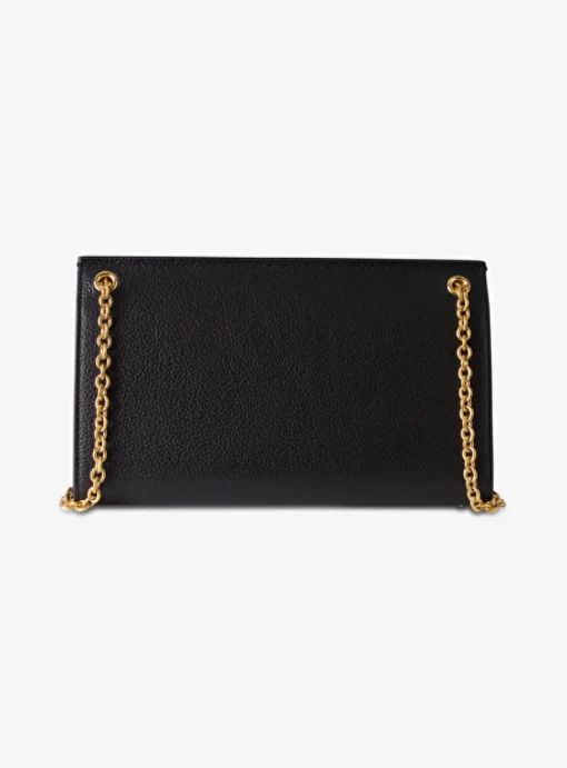 Amberley clutch leder zwart | DELSCHER. Fashion