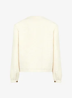 Blazer bomber offwhite | DELSCHER. Fashion
