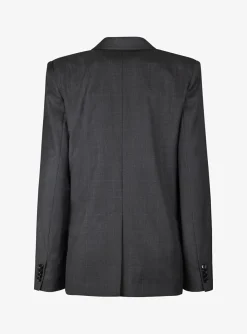 Blazer lesandre antraciet ruit | DELSCHER. Fashion