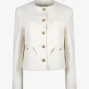 Blazer missy glis bomber creme Bouclé | DELSCHER. Fashion