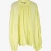 Blouse geel | DELSCHER. Fashion