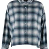 Blouse Rilaria ruit groen | DELSCHER. Fashion