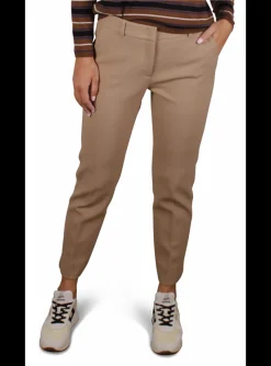 Broek camel | DELSCHER. Fashion