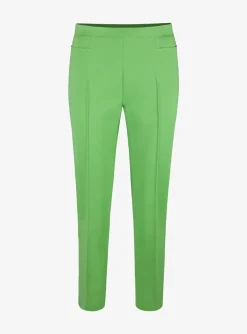 Broek Franca groen | DELSCHER. Fashion