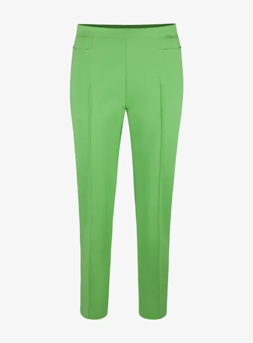 Broek Franca groen | DELSCHER. Fashion