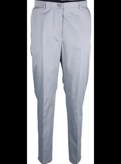 Broekpak grijsblauw | DELSCHER. Fashion