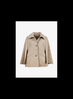Cape Pirania camel MM logo | DELSCHER. Fashion