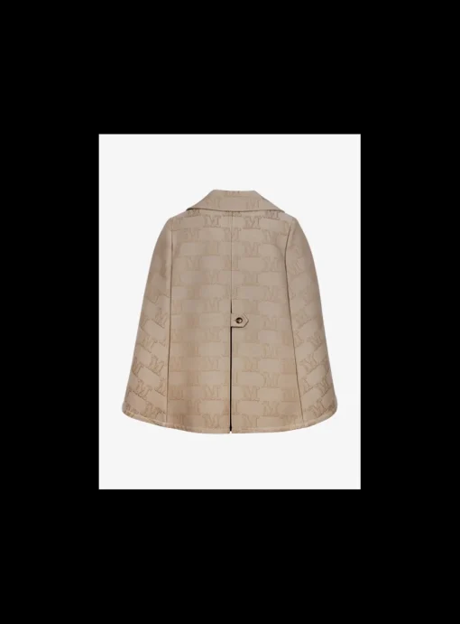 Cape Pirania camel MM logo | DELSCHER. Fashion
