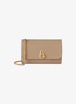 Clutch Amberley beige maple | DELSCHER. Fashion