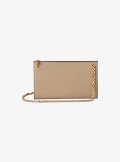 Clutch Amberley beige maple | DELSCHER. Fashion