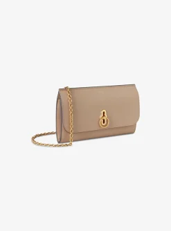 Clutch Amberley beige maple | DELSCHER. Fashion