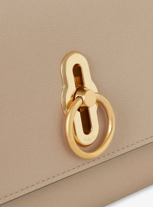 Clutch Amberley beige maple | DELSCHER. Fashion