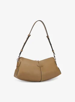 Di bag swing shoulder mini licht camel | DELSCHER. Fashion
