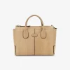 Dsb shopping beige slangenleder | DELSCHER. Fashion