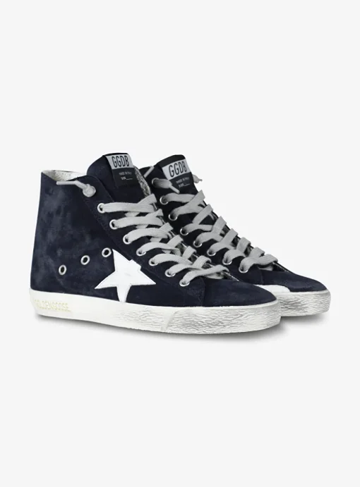 Francy sneaker marine high top | DELSCHER. Fashion