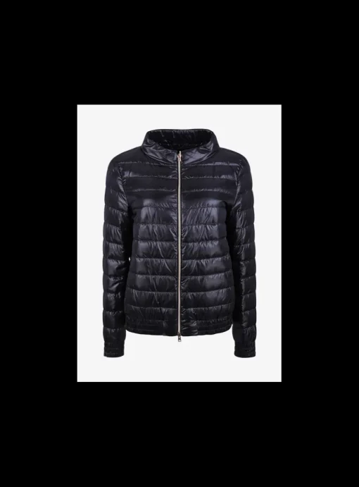 Jack bomber step zwart | DELSCHER. Fashion