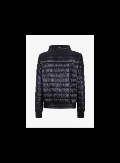 Jack bomber step zwart | DELSCHER. Fashion