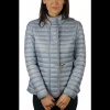 Jack gestept in blauw tint | DELSCHER. Fashion