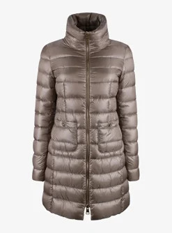 Jack gestept taupe | DELSCHER. Fashion