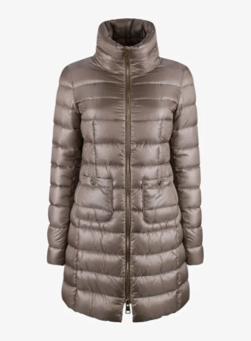 Jack gestept taupe | DELSCHER. Fashion