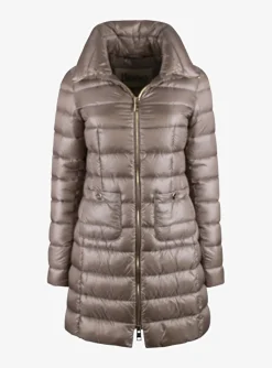 Jack gestept taupe | DELSCHER. Fashion