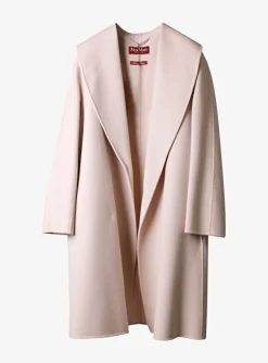 Jas Liana wol cashmere poederroze | DELSCHER. Fashion