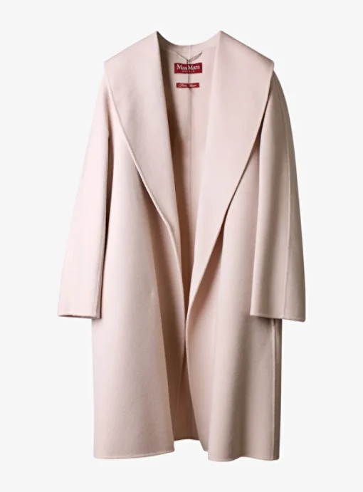 Jas Liana wol cashmere poederroze | DELSCHER. Fashion