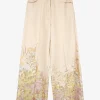 Jeans dessin roze | DELSCHER. Fashion