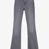 Jeans Le high flare grijs | DELSCHER. Fashion