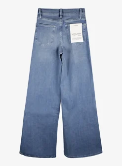 Jeans Le palazzo blauw | DELSCHER. Fashion