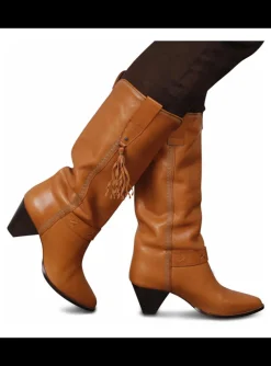 Laars Dulma cognac | DELSCHER. Fashion