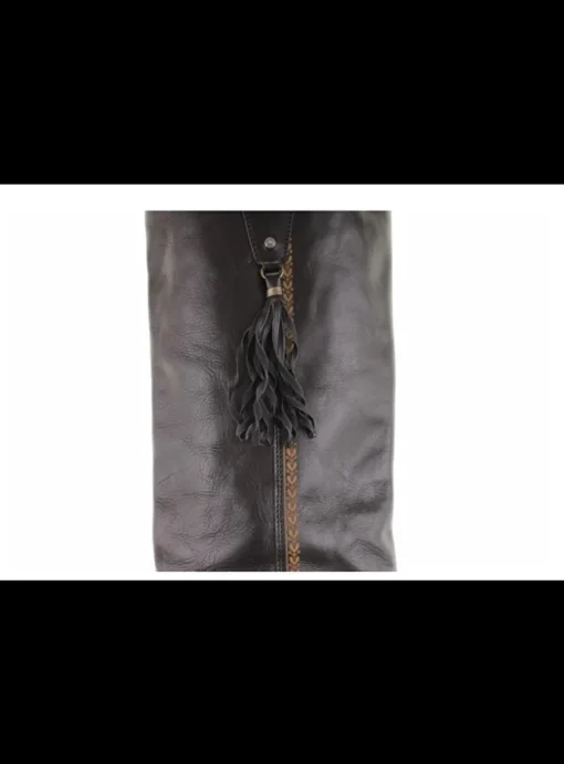 Laars Dulma zwart | DELSCHER. Fashion