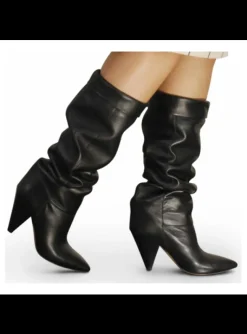Laars Loens leder zwart | DELSCHER. Fashion