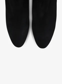 Laars suede zwart | DELSCHER. Fashion