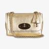 Lily bag small goud | DELSCHER. Fashion