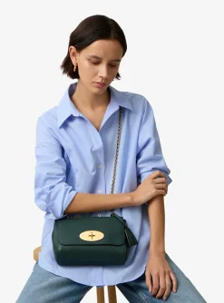 Lily bag small mulberry green | DELSCHER. Fashion