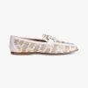 Loafer beige logo dessin offwhite beige | DELSCHER. Fashion