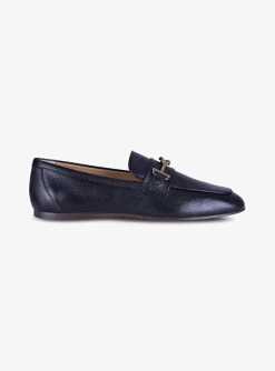 Loafer leer zwart | DELSCHER. Fashion