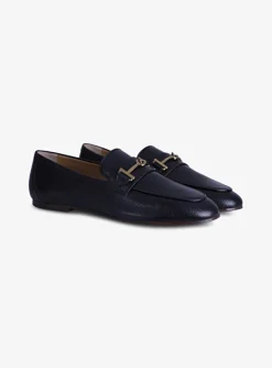 Loafer leer zwart | DELSCHER. Fashion