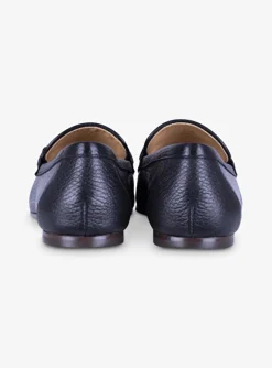Loafer leer zwart | DELSCHER. Fashion
