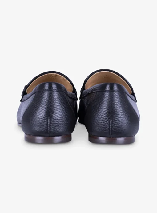 Loafer leer zwart | DELSCHER. Fashion