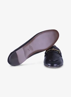Loafer leer zwart | DELSCHER. Fashion