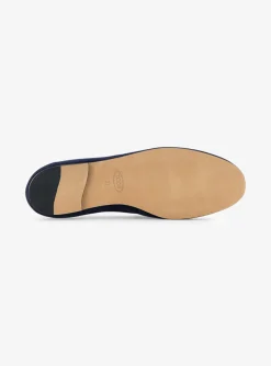 Loafer marine suede | DELSCHER. Fashion