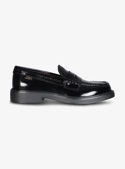 Mocassin grove zool brogues zwart | DELSCHER. Fashion