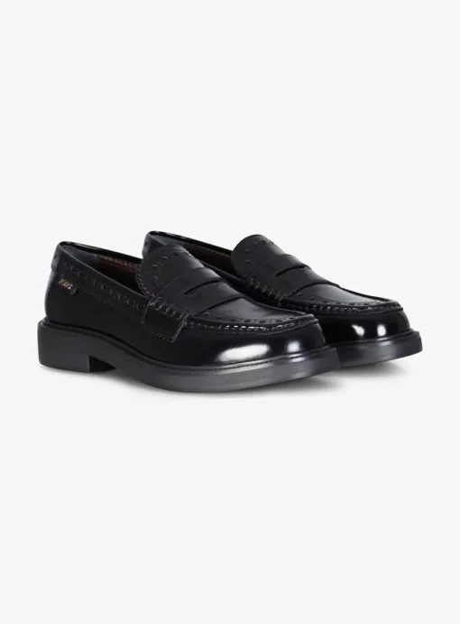 Mocassin grove zool brogues zwart | DELSCHER. Fashion