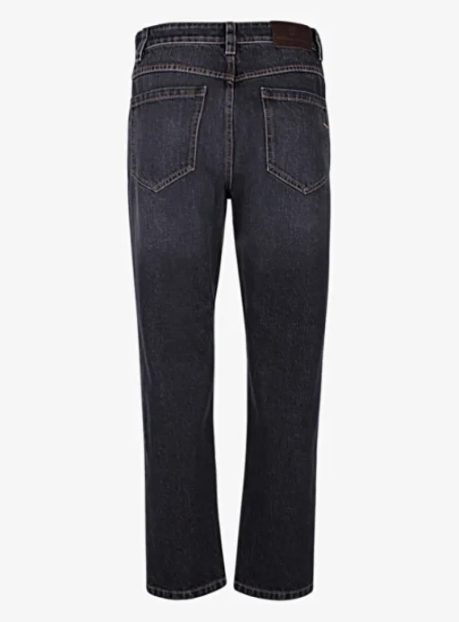Mom jeans grijs | DELSCHER. Fashion
