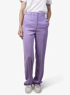 Pantalon Agami lila | DELSCHER. Fashion