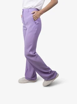 Pantalon Agami lila | DELSCHER. Fashion