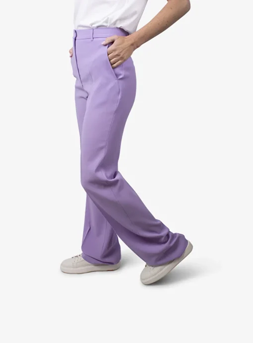 Pantalon Agami lila | DELSCHER. Fashion